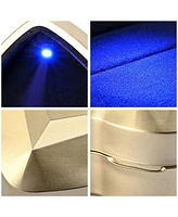 Luxury Heart Shape Led Ring Box Jewelry Wedding Engagement Proposal Light Case