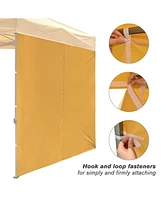 InstaHibit Sidewall UV30+ Fits 10x10ft Canopy Outdoor Picnic 1 Piece Backyard