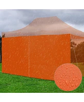 InstaHibit 1 Pack Side Wall for 10x15 Ft Ez Pop Up Canopy Tent UV50+ Zipper Pool