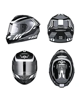Ahr Run-F3 Full Face Motorcycle Helmet Dot Approved Street Bike Motocross Xxl