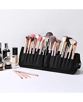 Byootique Makeup Brush Bag Foldable Holder Organizer Portable Travel Artist Case