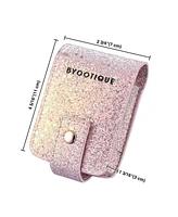 Byootique Portable Lipstick Case Lip Gloss Pouch with Built-in Mirror for Purse