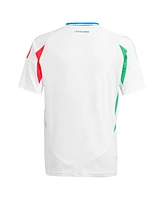 Adidas Big Boys and Girls White Italy National Team 2024 Away Replica Jersey