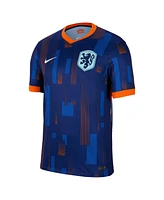 Nike Men's Blue Netherlands National Team 2024 Away Replica Blank Jersey