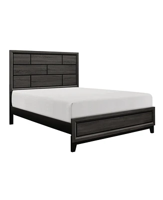 Simplie Fun Modern Style Clean Line Design Finish 1 Piece Queen Size Bed Contemporary Bedroom Furniture