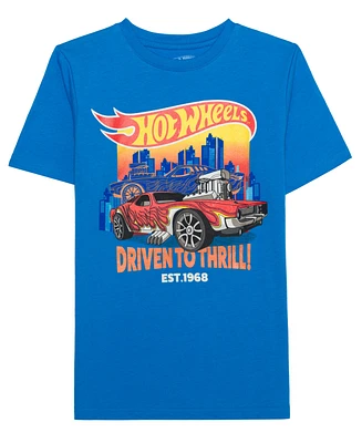 Hot Wheels Big Boys Short Sleeve Graphic T-shirt