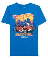 Hot Wheels Big Boys Short Sleeve Graphic T-shirt