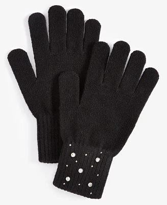 I.n.c. International Concepts Women's Embellished Gloves, Created for Macy's