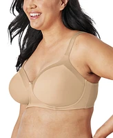 Playtex Women's Secrets Shapes & Supports Balconette Full Figure Wirefree Bra US4824