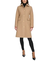 Tommy Hilfiger Women's Hooded Single-Breasted Coat, Created for Macy's