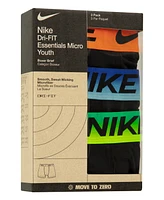 Nike Boys Printed Essential 3Pack Boxer