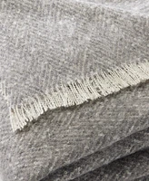 Hotel Collection Brushed Herringbone Throw, 50" x 60", Exclusively at Macy's