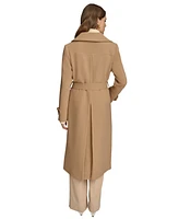 Donna Karan New York Women's Belted Notched-Collar Trench Coat