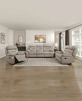 Homelegance White Label Corvallis 87" Double Reclining Sofa