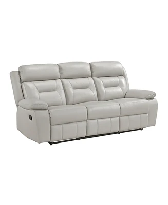 Homelegance White Label Corvallis 87" Double Reclining Sofa