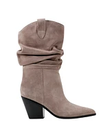 Marc Fisher Ltd Women's Myleea Slouchy Pointy Toe Dress Boots