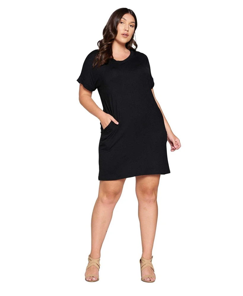 L I V D Plus Mia Everyday T-Shirt Dress