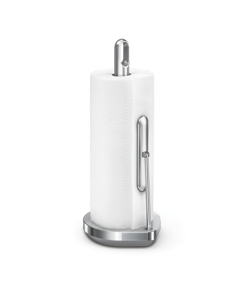 Simplehuman Tension Arm Paper Towel Holder, Brushed Stainless Steel