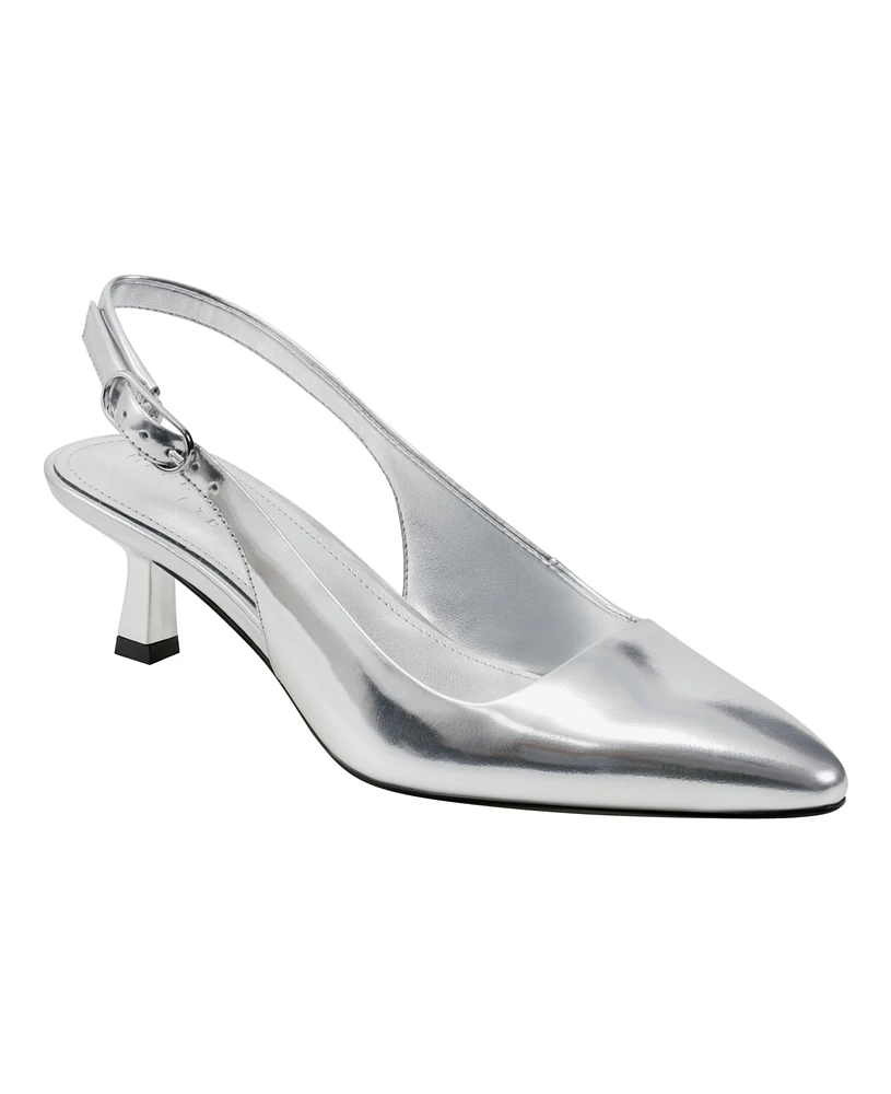 Marc Fisher Ltd Women's Kory Dress Slingback Tapered Heel Pumps