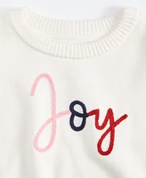 First Impressions Baby Girls 3-Pc. Joy Sweater, Velour Skirt & Panty Set, Created for Macy's