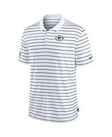 Nike Men's White Green Bay Packers 2022 Sideline Lock Up Victory Performance Polo