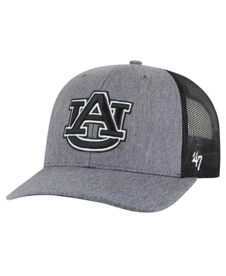 '47 Brand Men's Charcoal Auburn Tigers Carbon Trucker Adjustable Hat