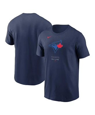 Nike Men's Navy Toronto Blue Jays 2024 City Connect Large Logo T-Shirt