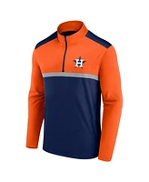 Fanatics Men's Navy Houston Astros Unstoppable Quarter-Zip Top