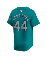 Nike Men's Julio Rodriguez Aqua Seattle Mariners Alternate Limited Player Jersey