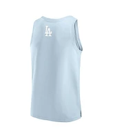 Fanatics Men's Light Blue Los Angeles Dodgers Elements Tank Top