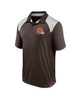 Fanatics Men's Brown Cleveland Browns Primary Polo