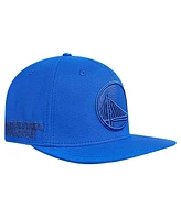 Pro Standard Men's Royal Golden State Warriors Triple Tonal Snapback Hat