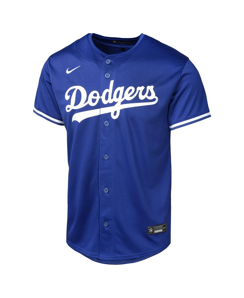 Nike Big Boys and Girls Royal Los Angeles Dodgers Alternate Limited Jersey