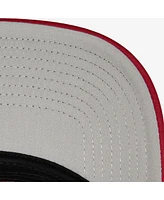 Mitchell & Ness Men's White Miami Heat Hardwood Classics Blocker Foam Front Trucker Adjustable Hat