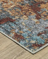 Oriental Weavers Sumter Washable SUM13 2'x8' Runner Area Rug