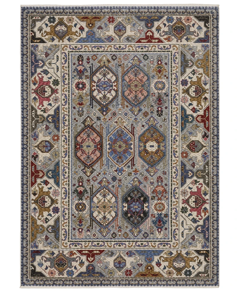 Oriental Weavers Hastings HA04E 2'3x7'6 Runner Area Rug