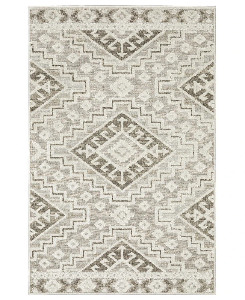 Oriental Weavers Tangier TAN03 2'3x7'6 Runner Area Rug