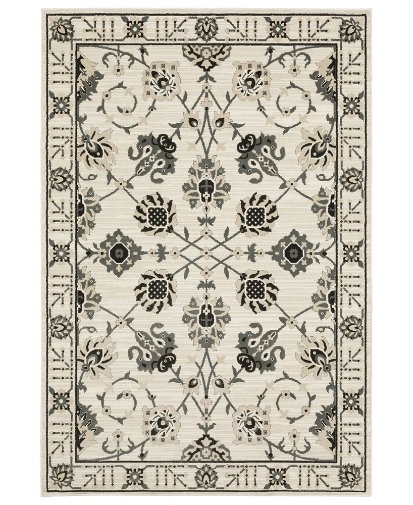 Oriental Weavers Raylan RAY03 2'3x7'6 Runner Area Rug