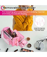 Byootique Makeup Brush Holder Case Stand-up Cosmetic Organizer Artist Travel Bag