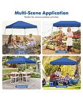 Slickblue 10 x Feet Outdoor Instant Pop-up Canopy with Carrying Bag