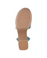 Marc Fisher Ltd Women's Palyca Block Heel Open Toe Dress Sandals