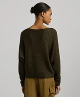 Lauren Ralph Petite Dolman-Sleeve Sweater