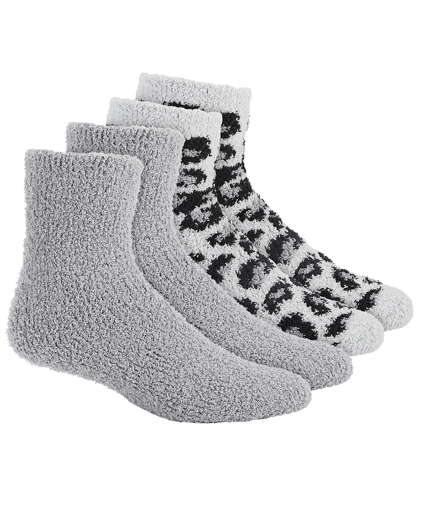 Charter Club Women's 2-Pk. Holiday Fuzzy Butter Socks, Created for Macy's