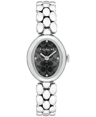 Coach Women's Silver Sammy Stainless Steel Watch 22.5mm