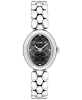 Coach Women's Silver Sammy Stainless Steel Watch 22.5mm