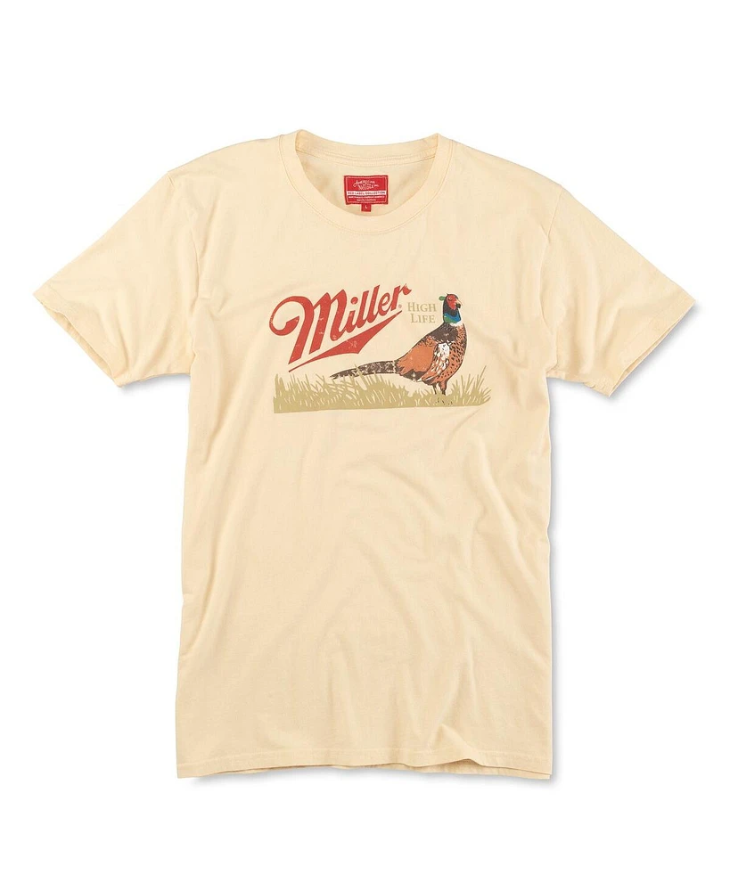 American Needle Men's and Women's Cream Miller Logo T-Shirt