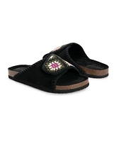 Muk Luks Women's Gigi Crochet Slide Sandal