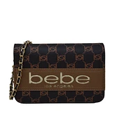 Bebe Serena Monogram Crossbody Bag