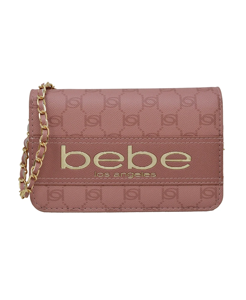 Bebe Serena Monogram Crossbody Bag