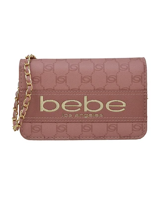 Bebe Serena Monogram Crossbody Bag